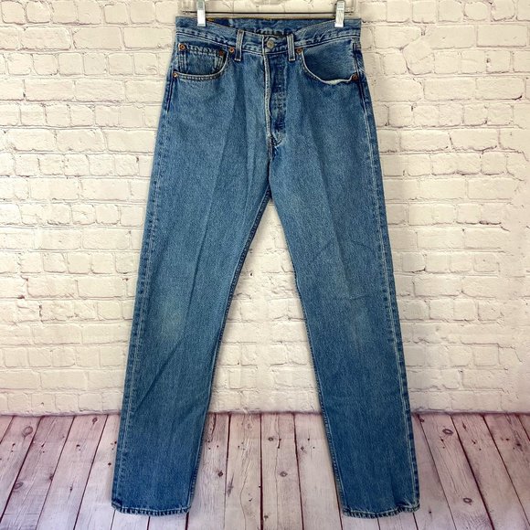 Levi's Other - Levi's 501Men's Straight Button closure Blue Jeans. Size: 31 x 34